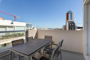 Spacious & Stylish 3BR Penthouse With Large Terrace - Close to Spinola Bay